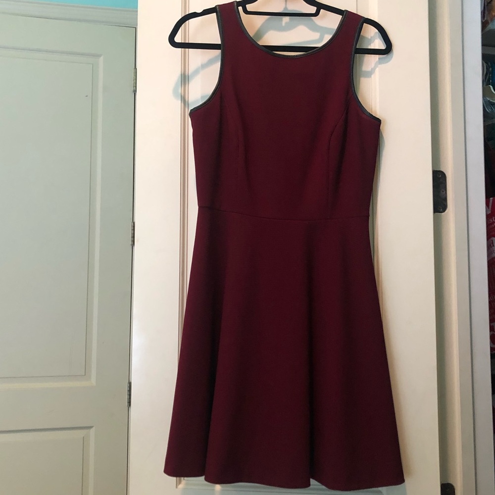 Maroon Dress